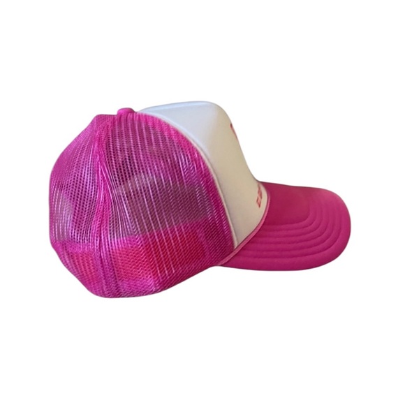 El Gato Rebelde Ultra Pink and White Base Ball Cap Miami Beach FL Race - Picture 7 of 9